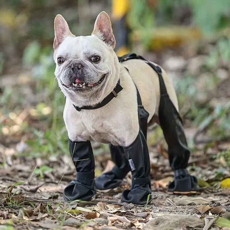 Breathable & Waterproof Dog Shoes, Dog Paw Protector, Outdoor Walking Footwear for Small Medium Dogs