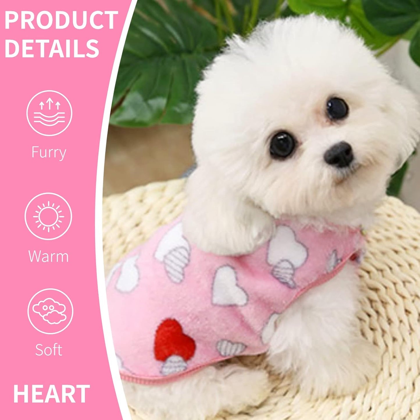 Dog Clothes Set of 2 Pet Clothes for Small Dogs